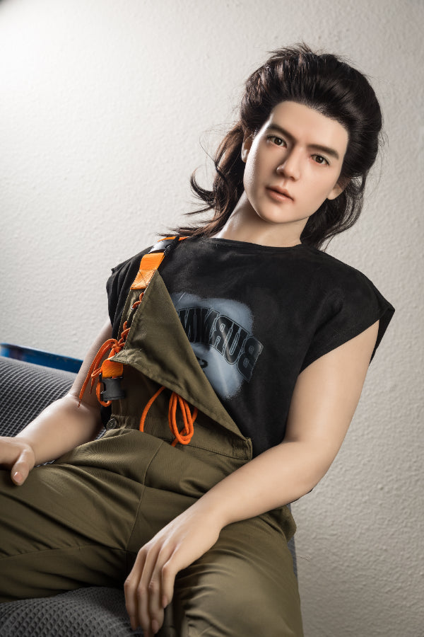 177cm/5ft9 Realistic Male Silicone Sex Doll - HAN QiTa