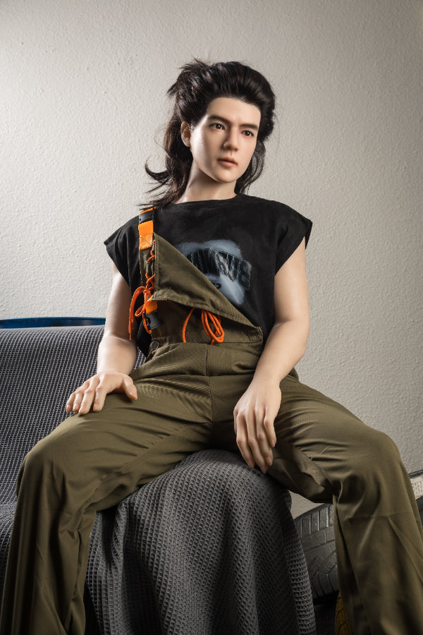 177cm/5ft9 Realistic Male Silicone Sex Doll - HAN QiTa