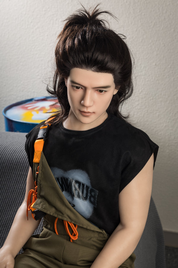 177cm/5ft9 Realistic Male Silicone Sex Doll - HAN QiTa