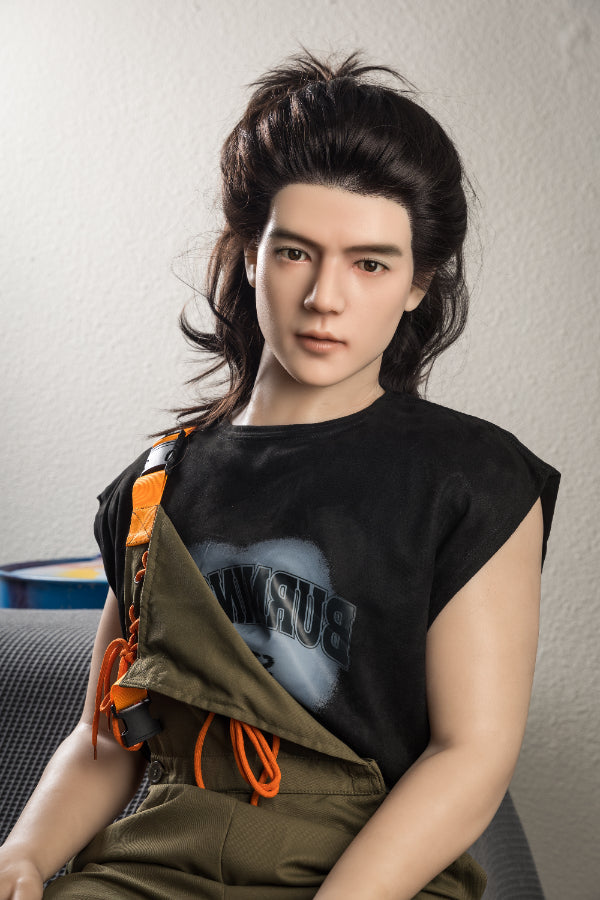 177cm/5ft9 Realistic Male Silicone Sex Doll - HAN QiTa