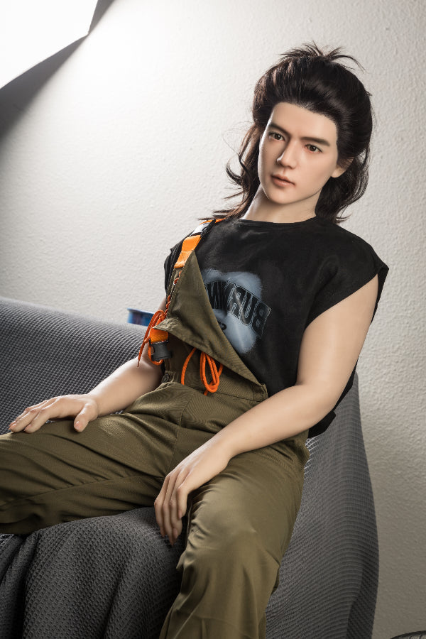 177cm/5ft9 Realistic Male Silicone Sex Doll - HAN QiTa