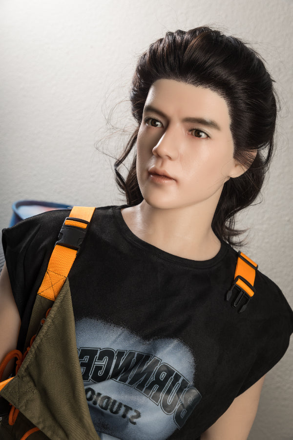 177cm/5ft9 Realistic Male Silicone Sex Doll - HAN QiTa