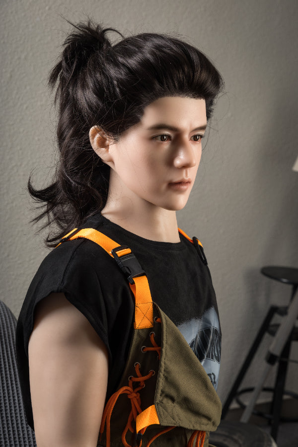 177cm/5ft9 Realistic Male Silicone Sex Doll - HAN QiTa