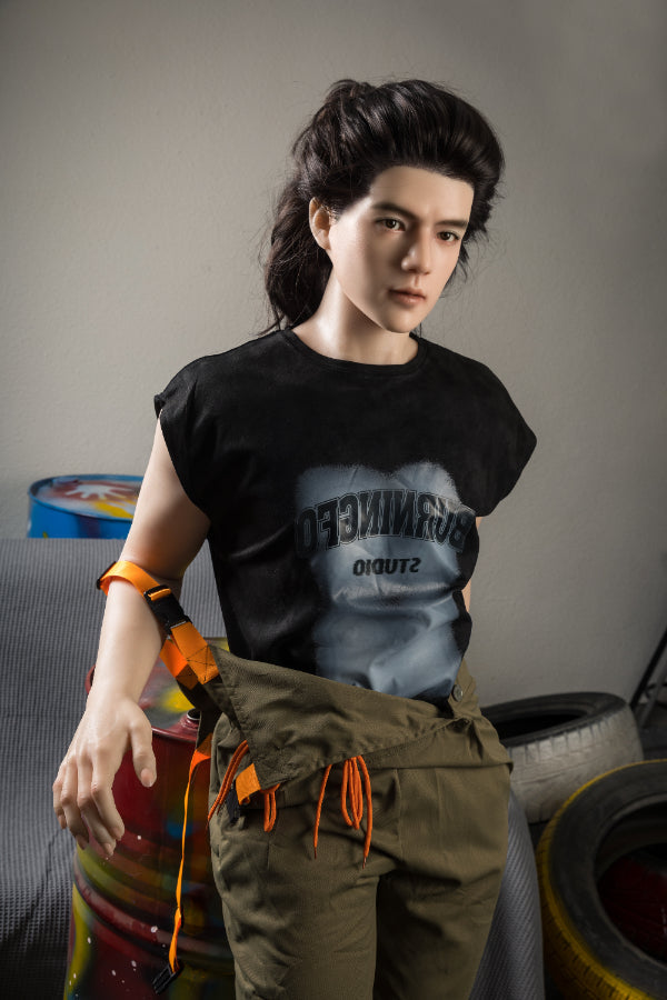 177cm/5ft9 Realistic Male Silicone Sex Doll - HAN QiTa