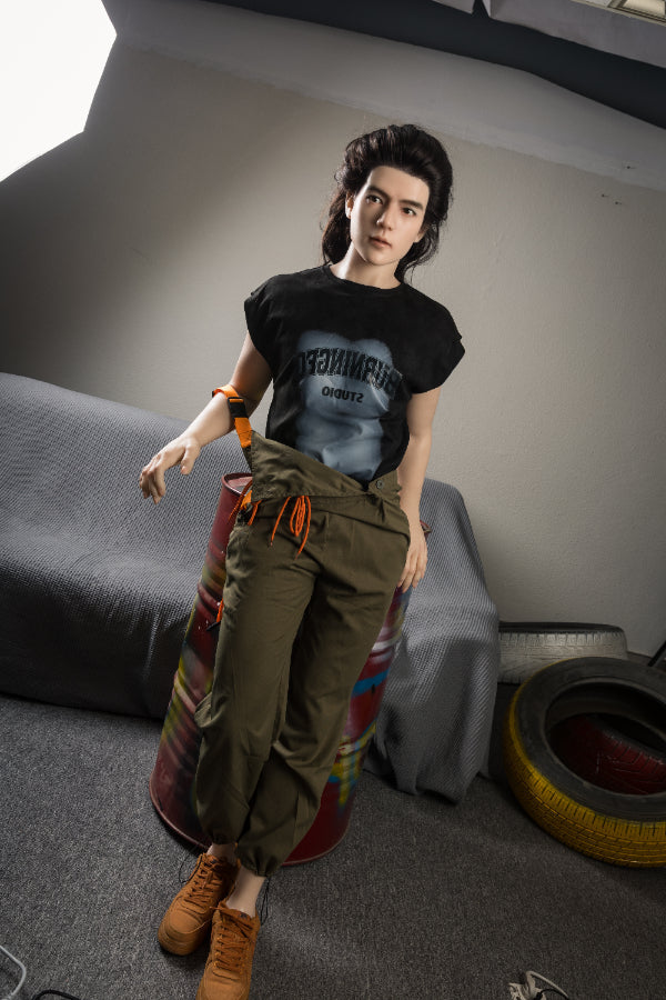 177cm/5ft9 Realistic Male Silicone Sex Doll - HAN QiTa