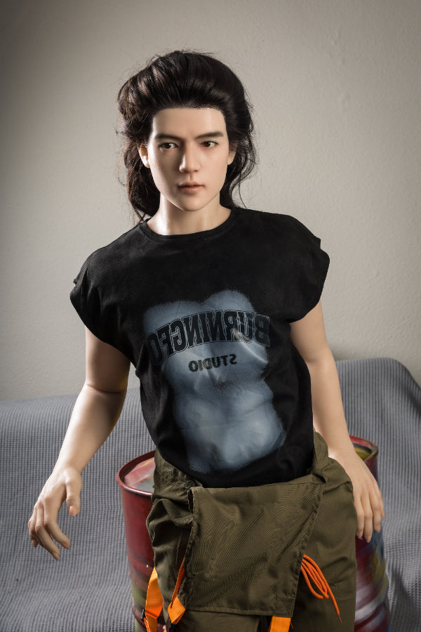 177cm/5ft9 Realistic Male Silicone Sex Doll - HAN QiTa