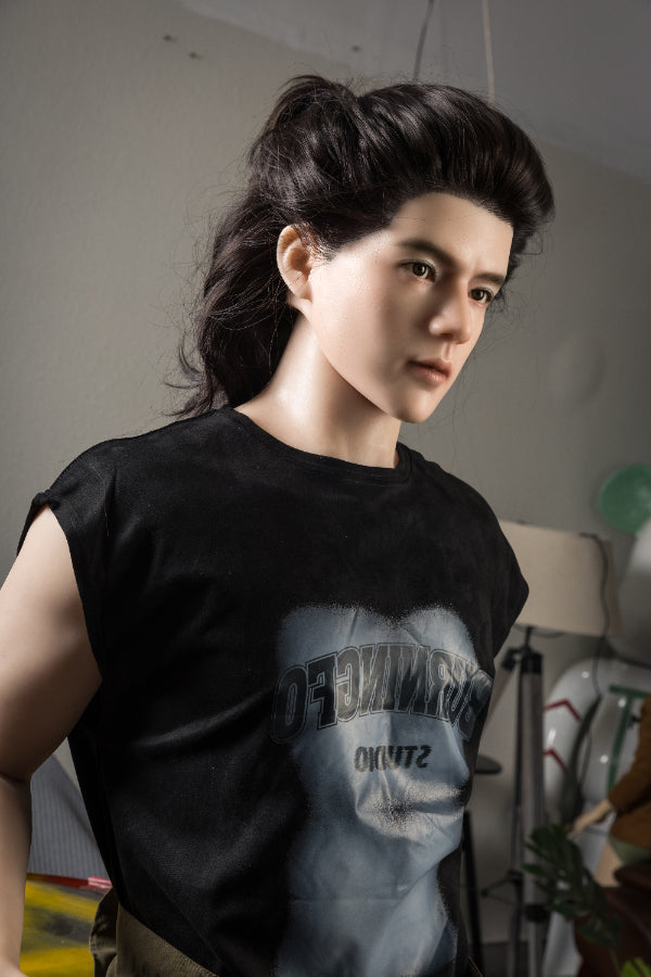 177cm/5ft9 Realistic Male Silicone Sex Doll - HAN QiTa