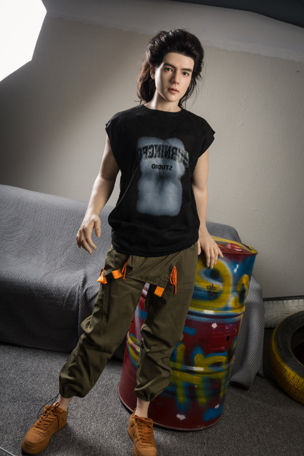 177cm/5ft9 Realistic Male Silicone Sex Doll - HAN QiTa