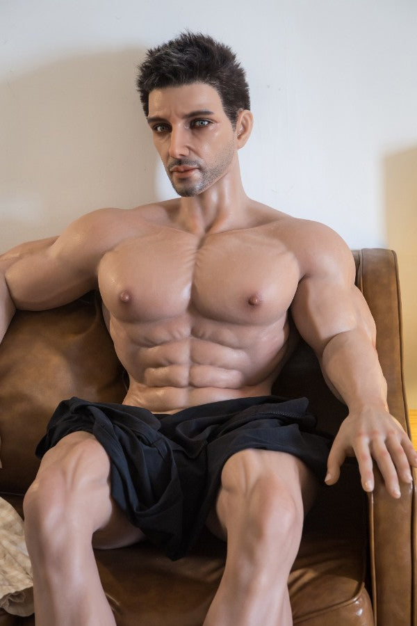 177cm/5ft9 Realistic Male Silicone Sex Doll - Muscle HAN QiTa