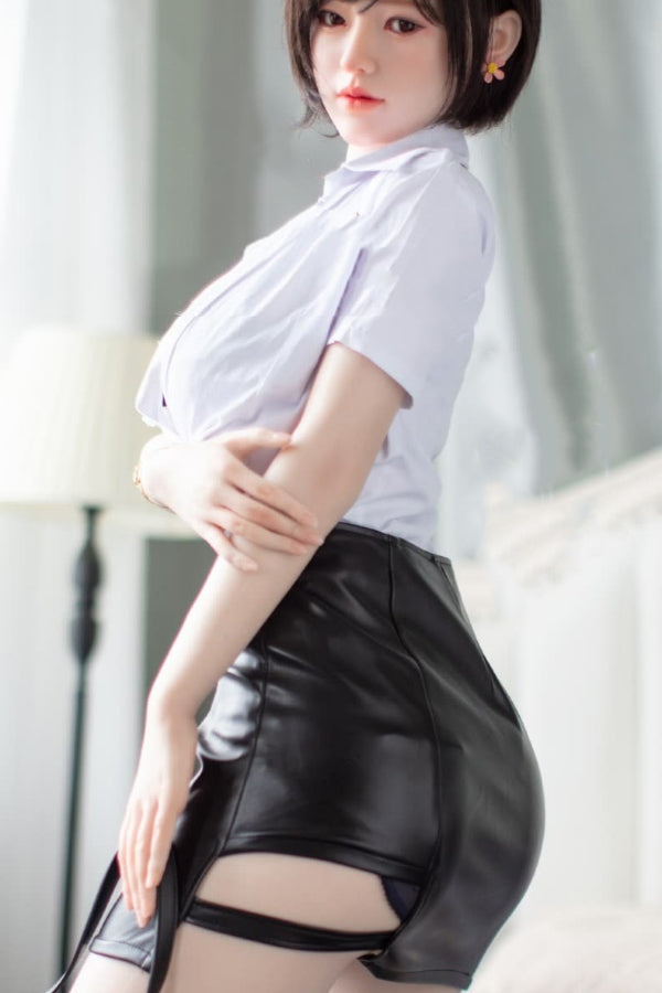 160cm/5ft3 D-cup Japanese Silicone Head Sex Doll - A46 Jo JX