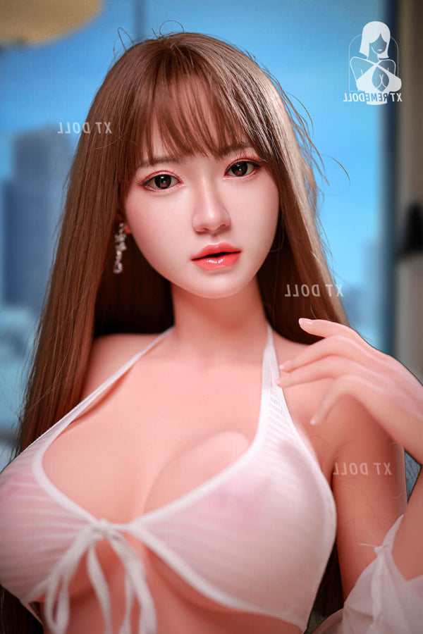 158cm/5ft2 F-cup Japanese Silicone Head Sex Doll - Eva XT