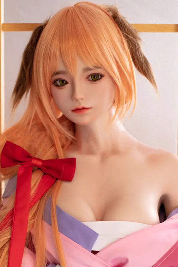 150cm/4ft11 D-cup Japanese Silicone Head Sex Doll - Yui JX