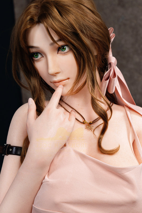 165cm/5ft5 G-Cup Aerith Silicone Sex Doll - S32 Kitty Irontech