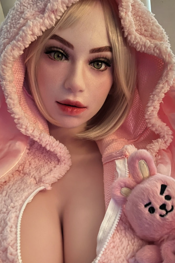 ⭐️CLM Pro⭐️ Silicone Head Sex Doll Torso H60#-Hazel Climax