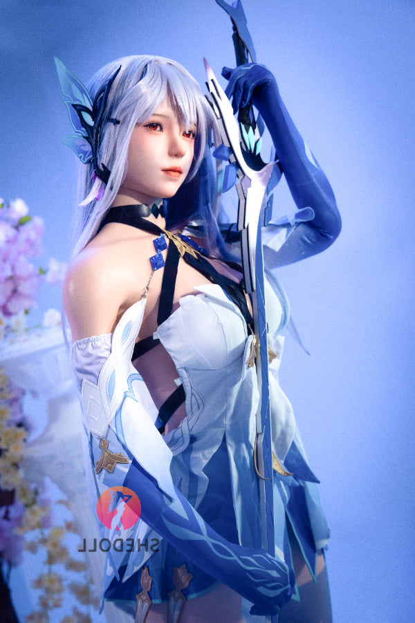 167cm/5ft7 D-cup Silicone Head Cosplay Sex Doll - GuXiaoYu, ROS Availa SHEDOLL