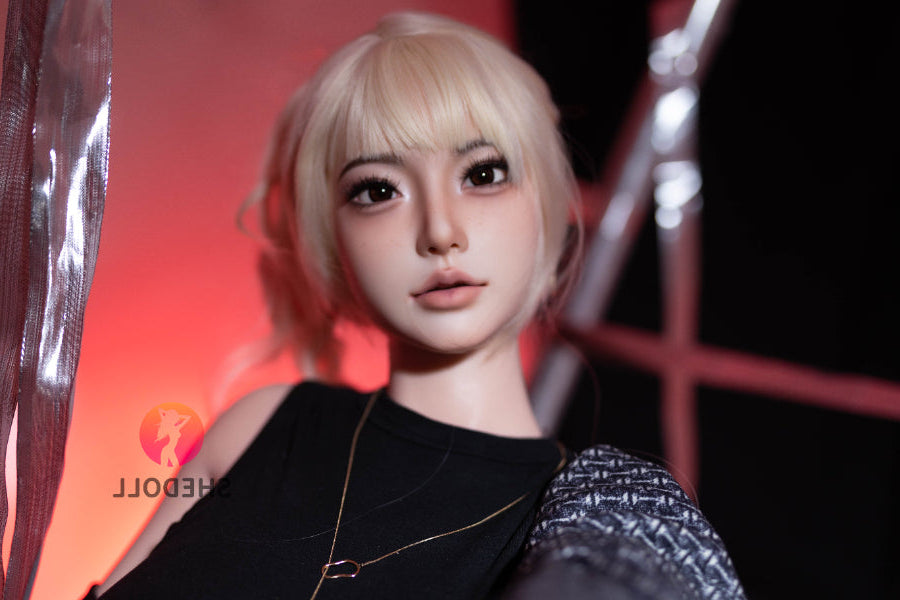 163cm/5ft4 H-cup Silicone Head Sex Doll - Bailu SHEDOLL