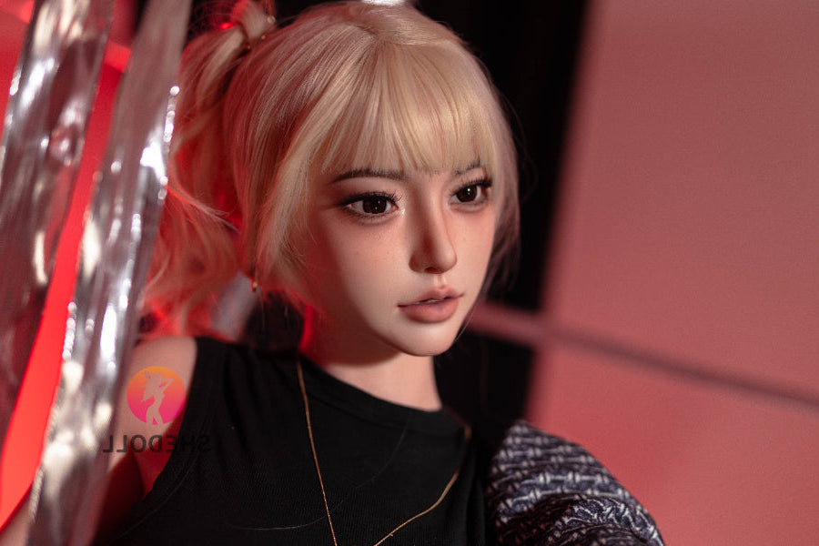 163cm/5ft4 H-cup Silicone Head Sex Doll - Bailu SHEDOLL