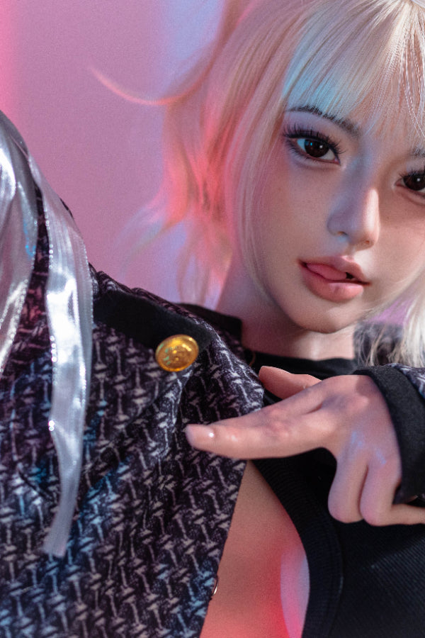 163cm/5ft4 H-cup Silicone Head Love Doll - Bailu SHEDOLL