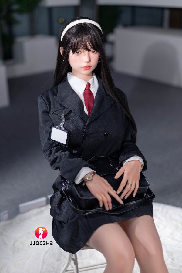 165cm/5ft5 E-cup Silicone Head Cosplay Sex Doll - Guxiaoyu SHEDOLL