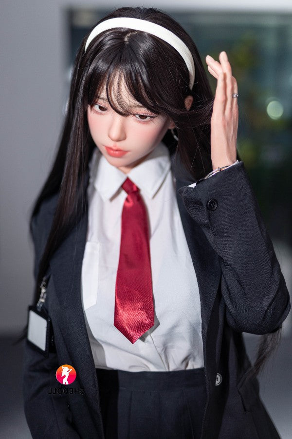 165cm/5ft5 E-cup Silicone Head Cosplay Sex Doll - Guxiaoyu SHEDOLL