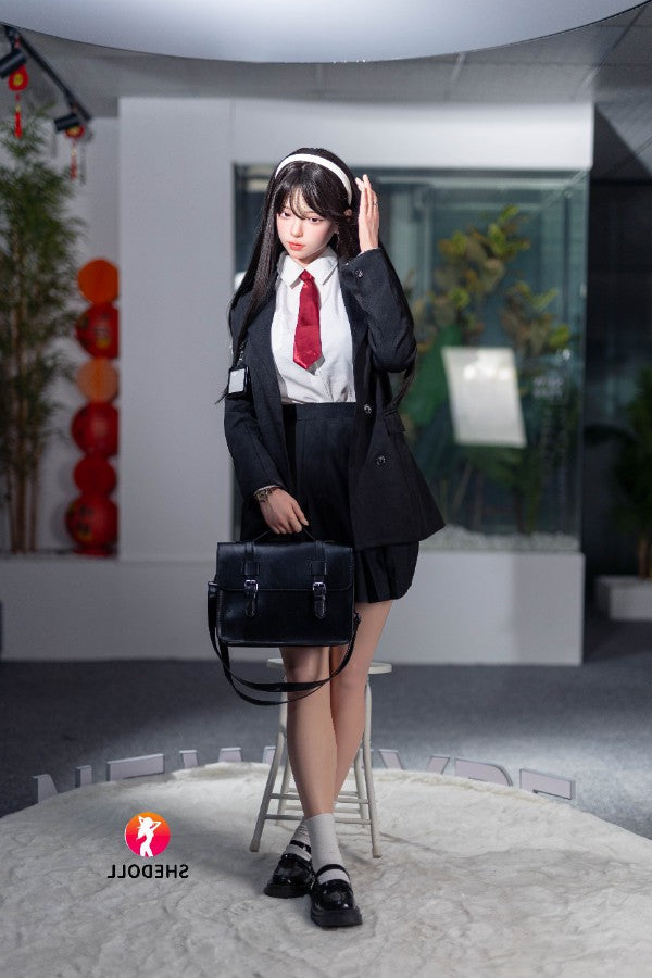 165cm/5ft5 E-cup Silicone Head Cosplay Sex Doll - Guxiaoyu SHEDOLL