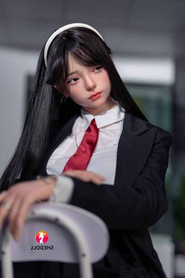 165cm/5ft5 E-cup Silicone Head Cosplay Sex Doll - Guxiaoyu SHEDOLL