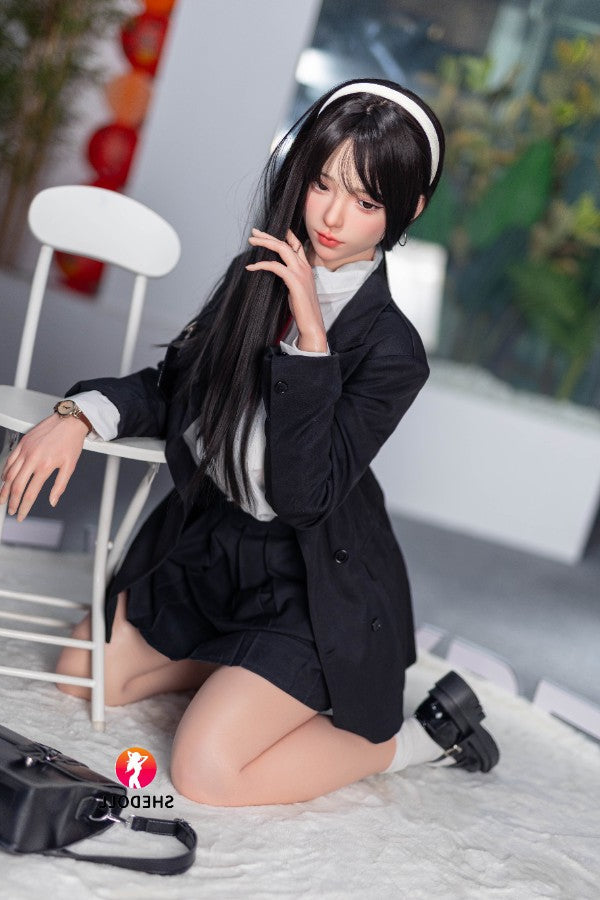 165cm/5ft5 E-cup Silicone Head Cosplay Sex Doll - Guxiaoyu SHEDOLL