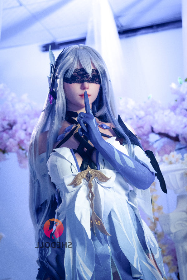 167cm/5ft7 D-cup Silicone Head Cosplay Sex Doll - GuXiaoYu, ROS Availa SHEDOLL