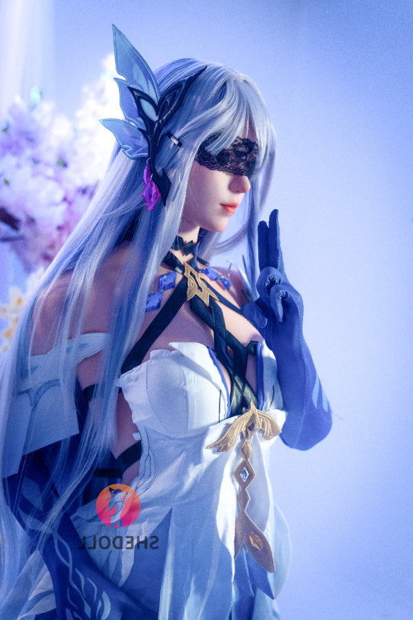 167cm/5ft7 D-cup Silicone Head Cosplay Sex Doll - GuXiaoYu, ROS Availa SHEDOLL