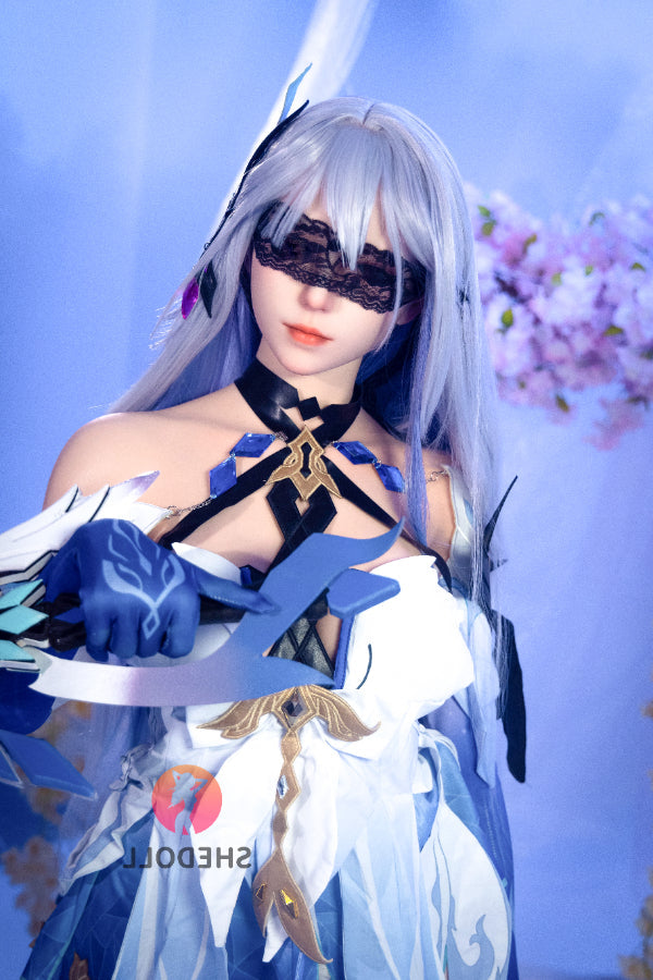167cm/5ft7 D-cup Silicone Head Cosplay Sex Doll - GuXiaoYu, ROS Availa SHEDOLL