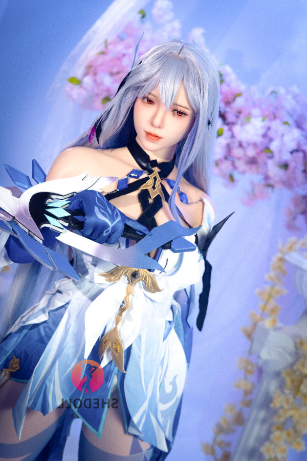 167cm/5ft7 D-cup Silicone Head Cosplay Sex Doll - GuXiaoYu, ROS Availa SHEDOLL
