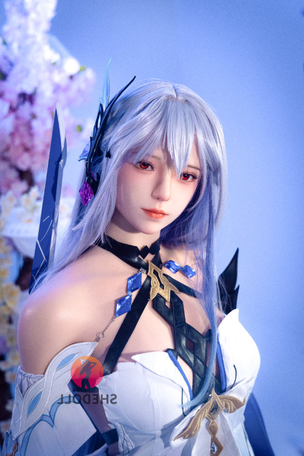 167cm/5ft7 D-cup Silicone Head Cosplay Sex Doll - GuXiaoYu, ROS Availa SHEDOLL