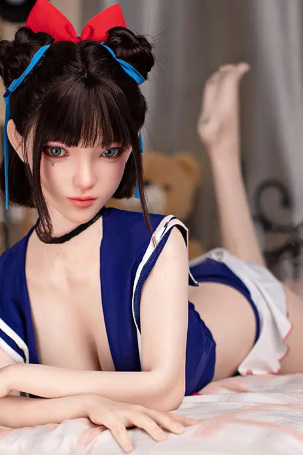 160cm/5ft3 D-cup Silicone Head Sex Doll - A45 Lori JX