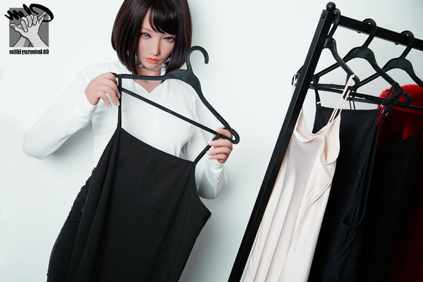 🔹CLM Classic🔹158cm/5ft2 B-Cup Korean Fukada(Shopping) Black Skin Sex D Torso TPE Climax Doll