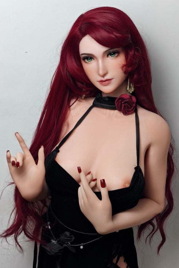 165cm/5ft5 Redhead Big Boobs|Tits Realistic Silicone Sex Doll - Kasawa Torso ElsaBabe