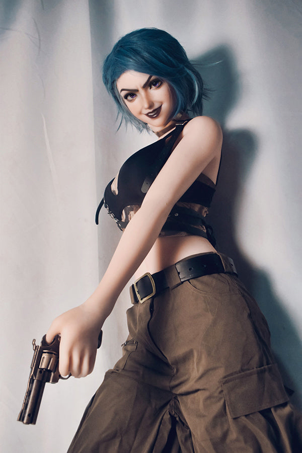 165cm/5ft5 Full Silicone Sex Doll - Kinsley Clark ElsaBabe