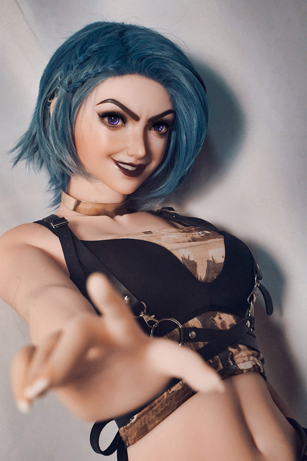 165cm/5ft5 Full Silicone Sex Doll - Kinsley Clark ElsaBabe