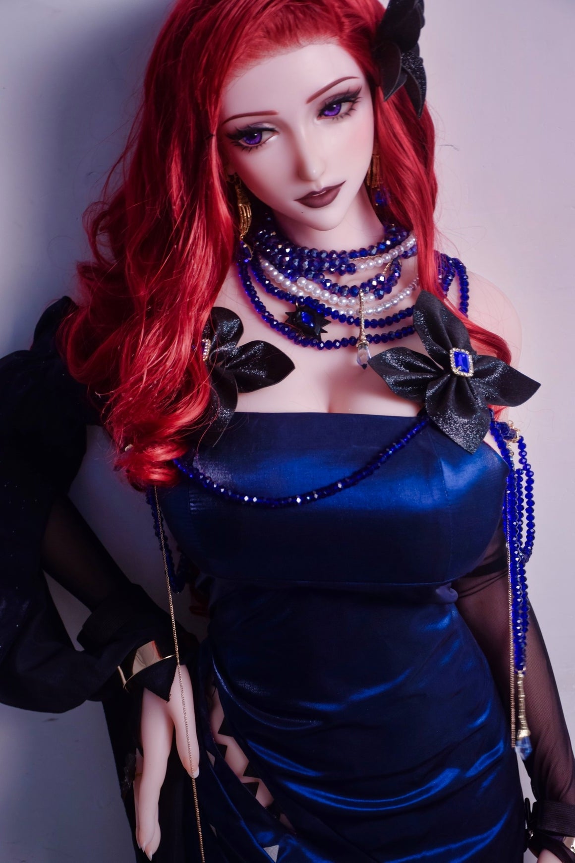 165cm/5ft5 Redhead Big Boobs Anime Silicone Sex Doll - Kikukawa Rei ElsaBabe