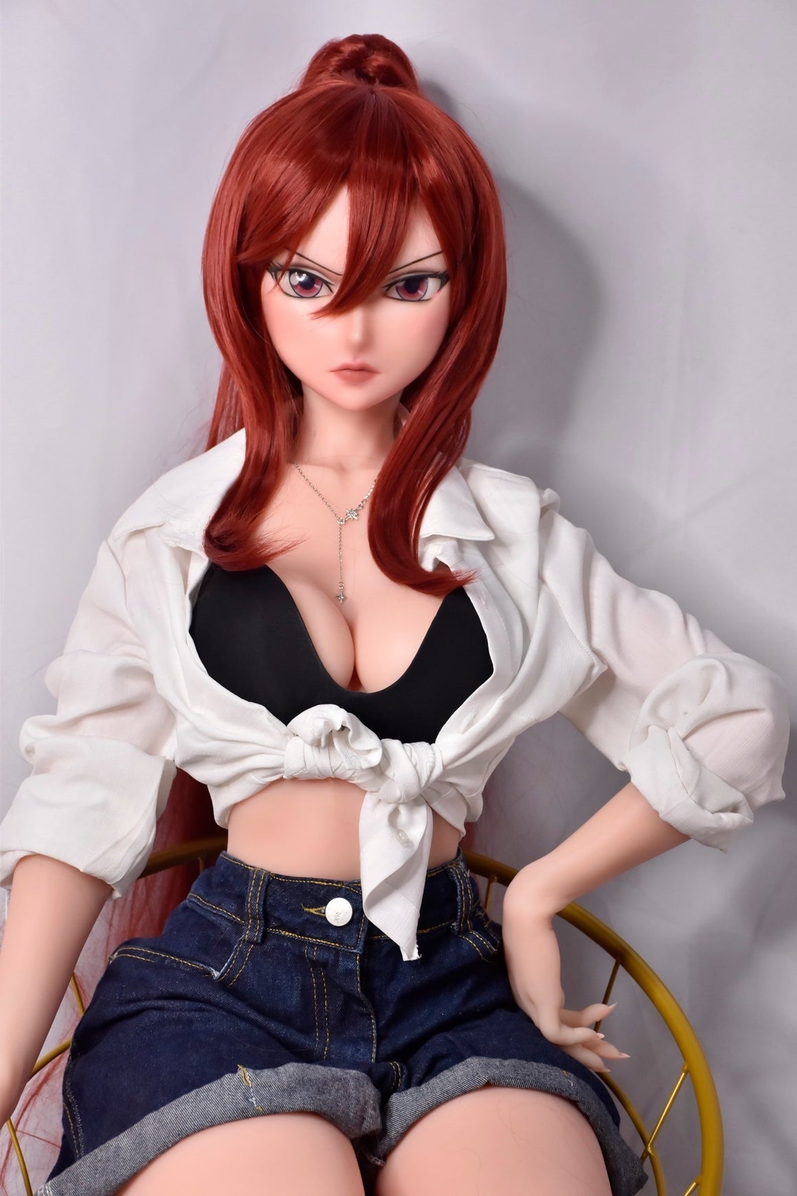 148cm/ 4ft9 Anime Hentai Silicone Sex Doll – Ayumi - ElsaBabe
