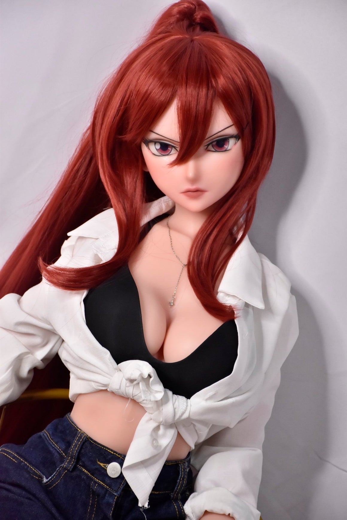 148cm/ 4ft9 Anime Hentai Silicone Sex Doll – Ayumi - ElsaBabe
