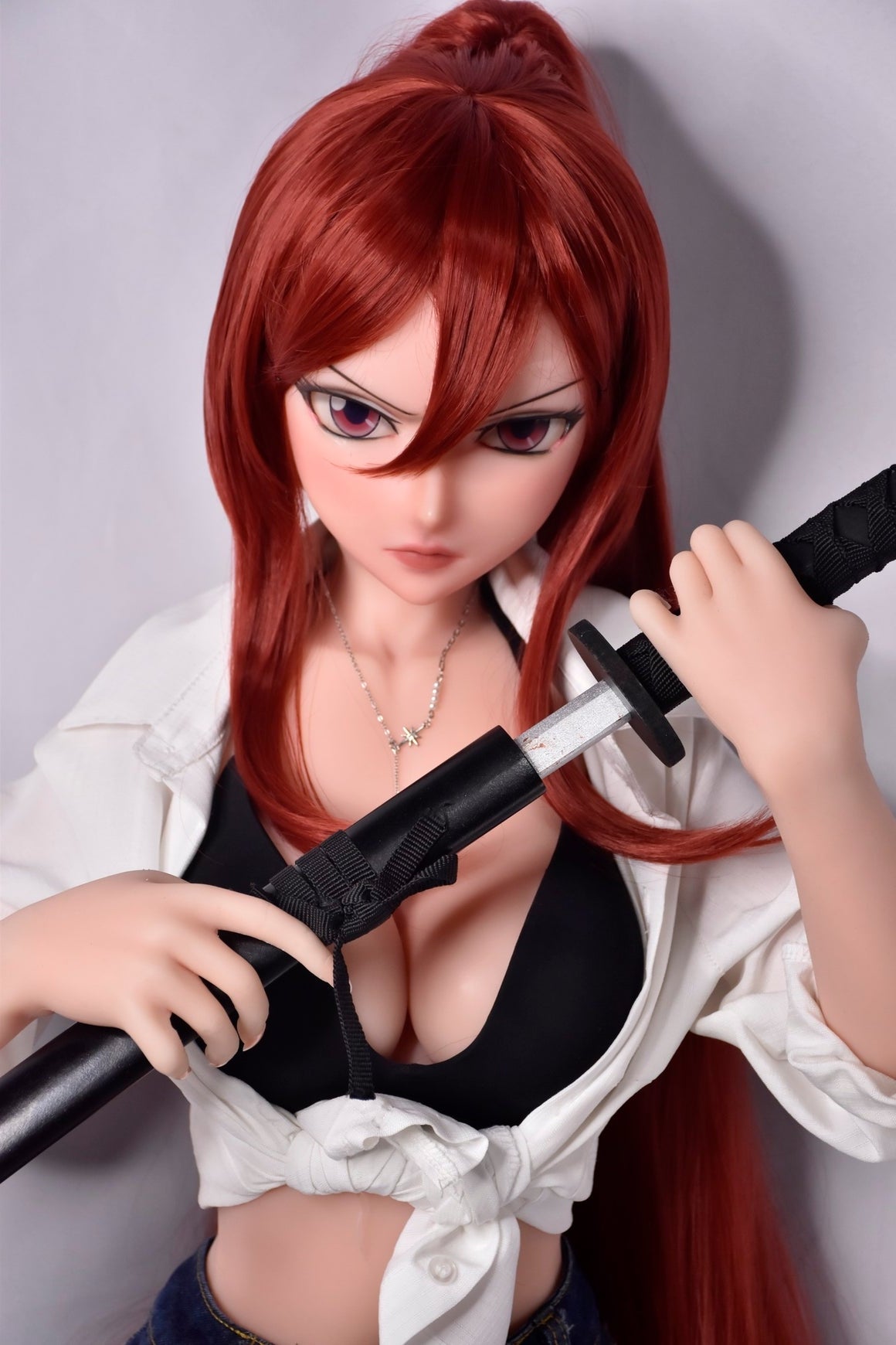 148cm/ 4ft9 Anime Hentai Silicone Sex Doll – Ayumi - ElsaBabe