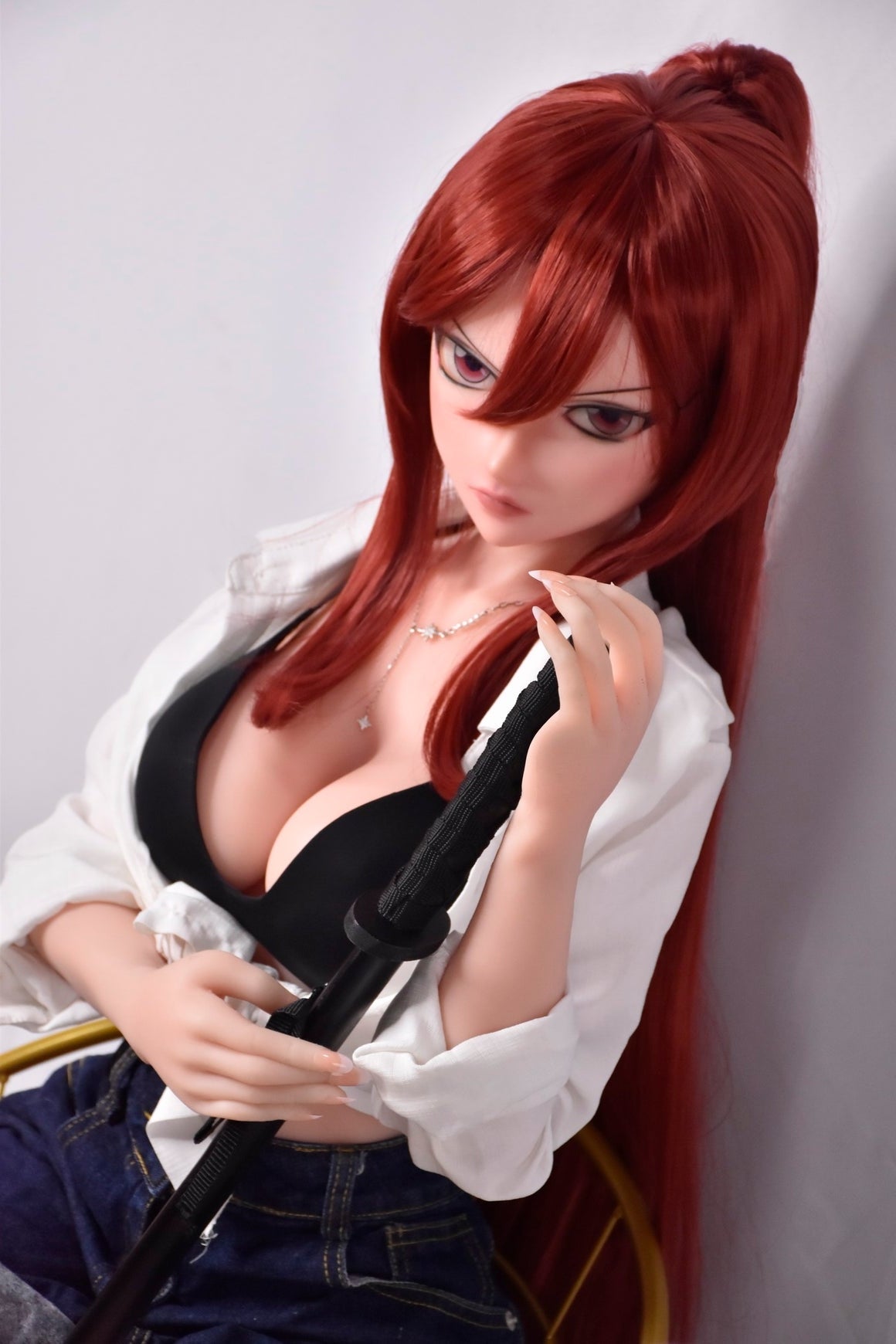 148cm/ 4ft9 Anime Hentai Silicone Sex Doll – Ayumi - ElsaBabe