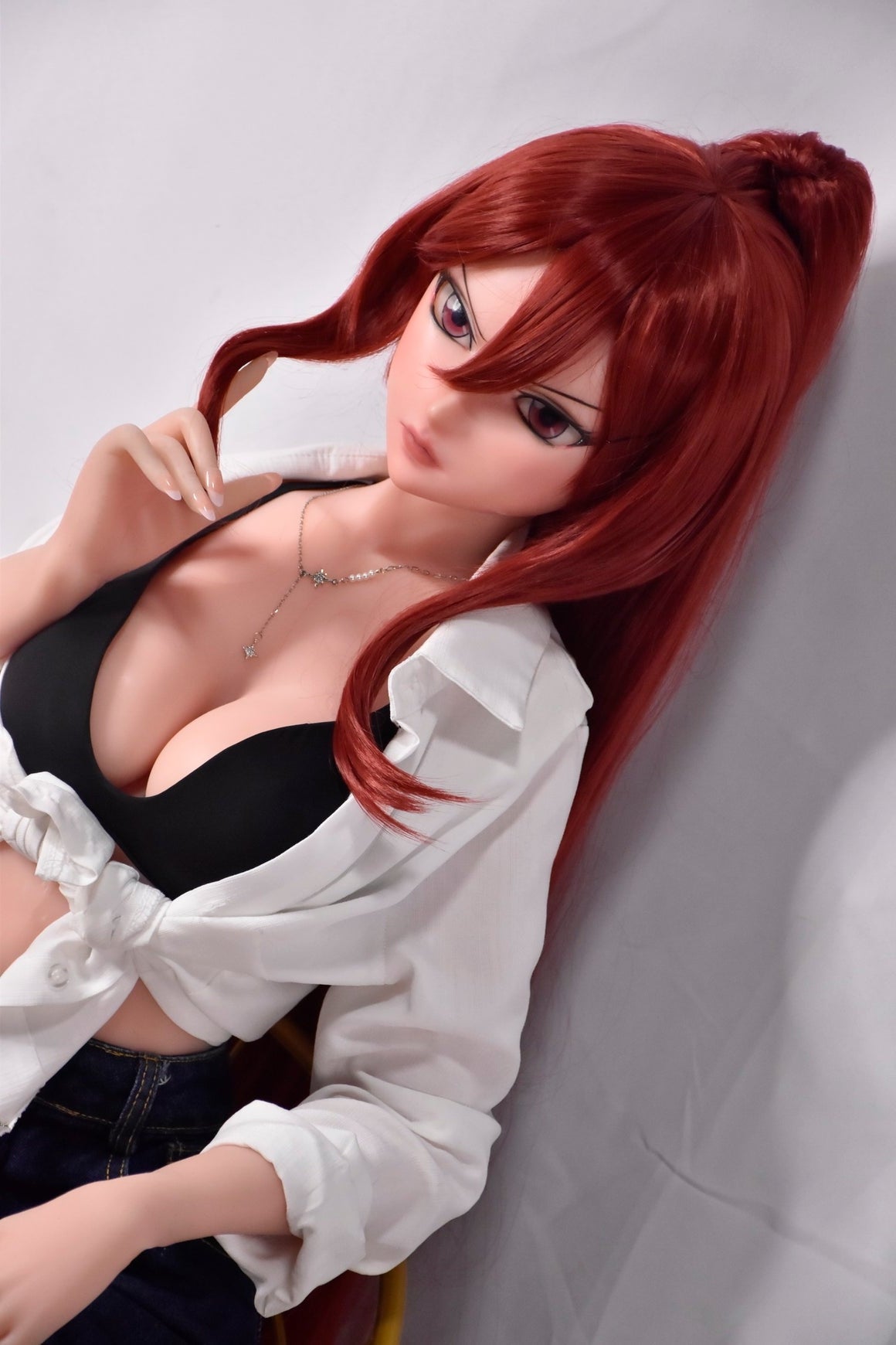 148cm/ 4ft9 Anime Hentai Silicone Sex Doll – Ayumi - ElsaBabe