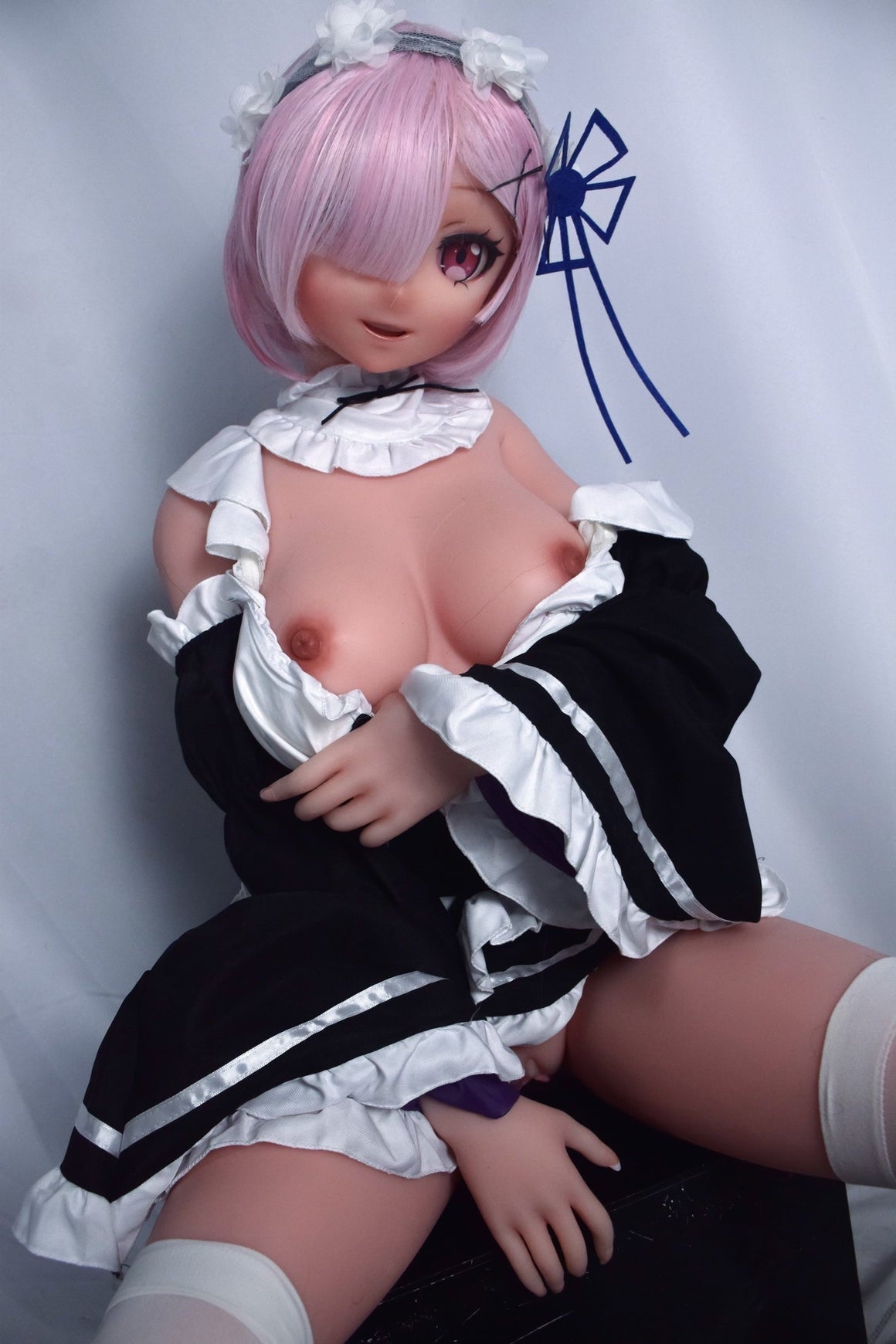 148cm/ 4ft9 Anime Hentai Silicone Sex Doll – Mishima Miyo - ElsaBabe