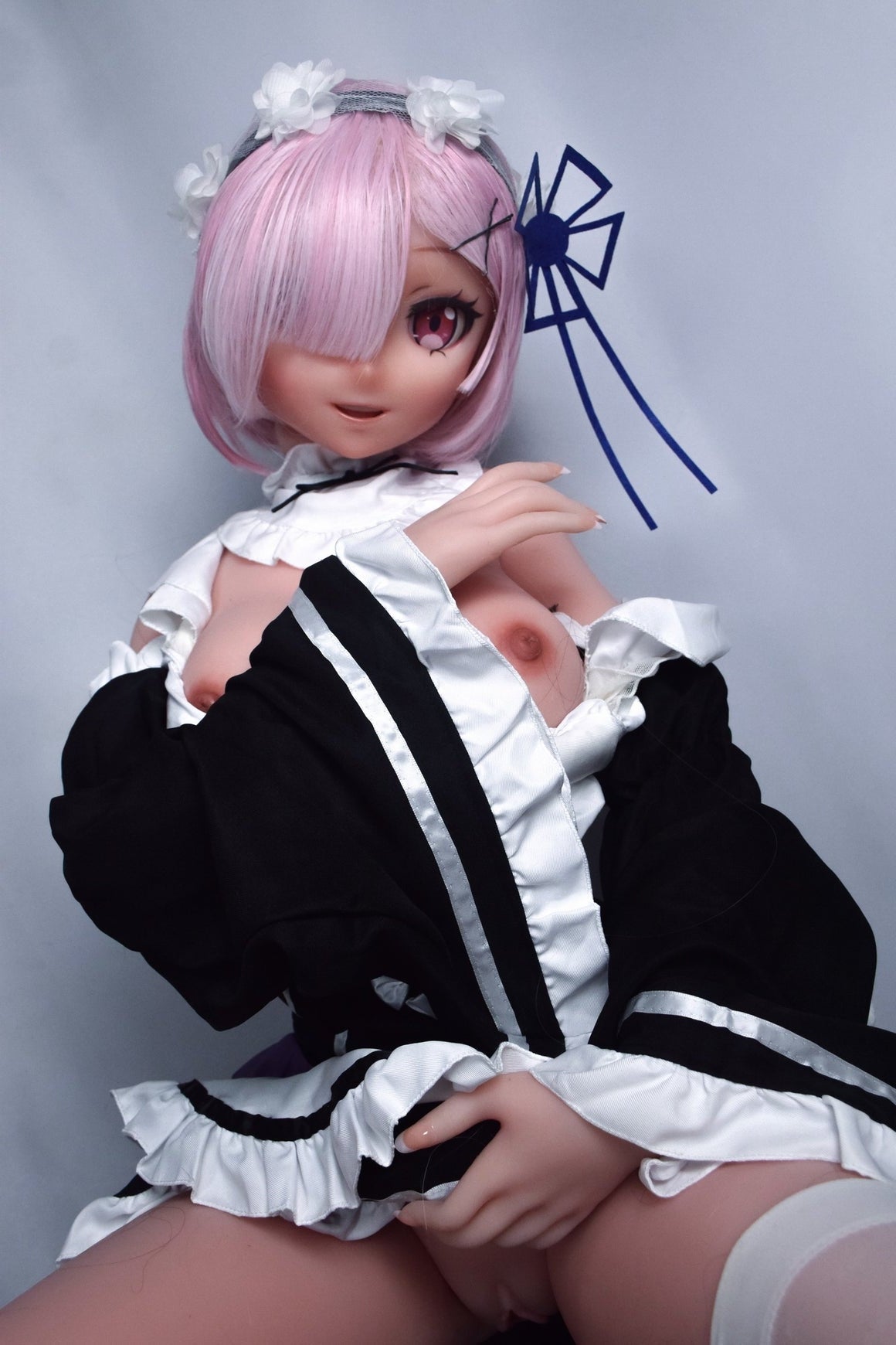 148cm/ 4ft9 Anime Hentai Silicone Sex Doll – Mishima Miyo - ElsaBabe