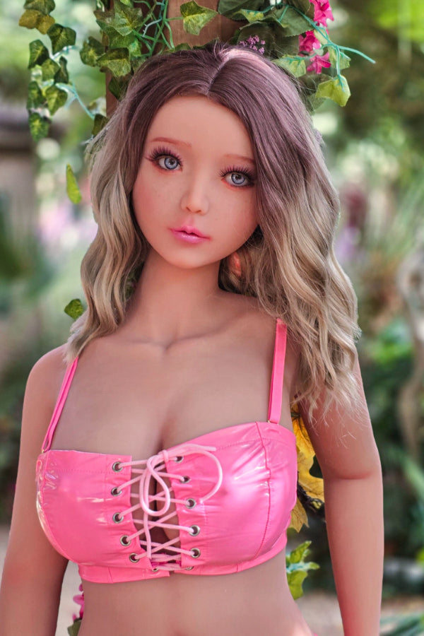 4ft11 / 150cm Tan Skin Big Breast STPE Bike Scene Sex Doll - Akira D-cup Piper