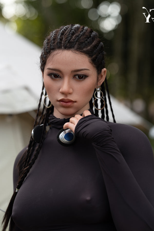 170cm/5ft7 D-Cup Silicone Head Outdoors Sex Doll RST Series - Amber TOP-CYDOLL