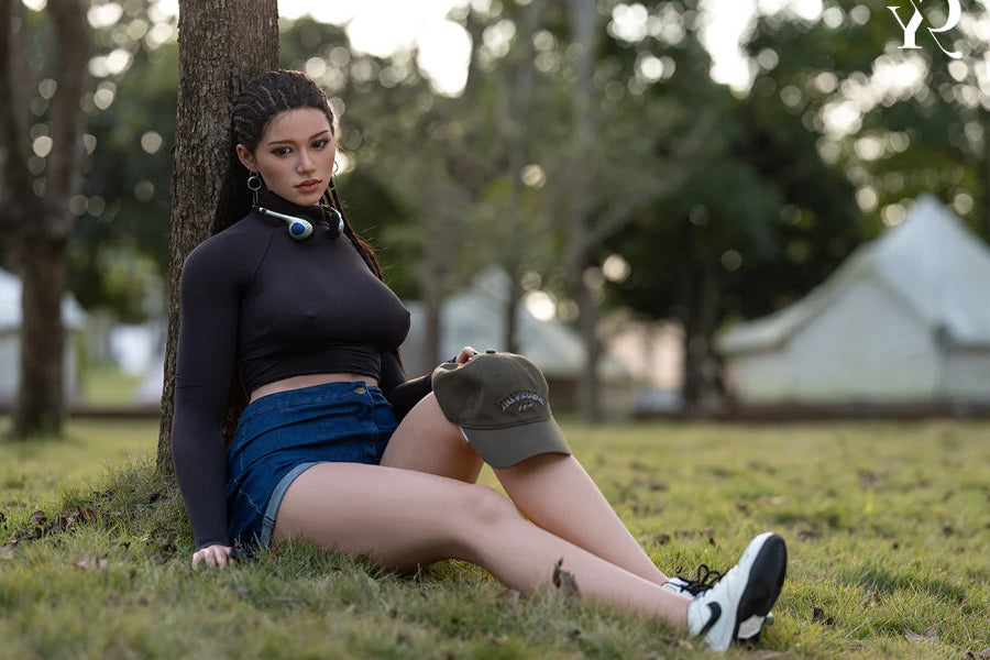 170cm/5ft7 D-Cup Silicone Head Outdoors Sex Doll RST Series - Amber TOP-CYDOLL