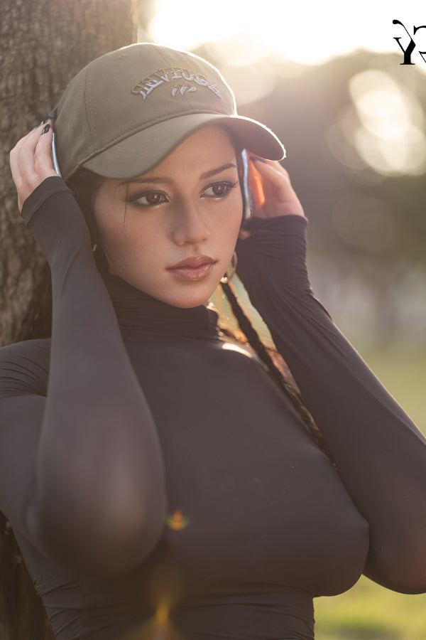 170cm/5ft7 D-Cup Silicone Head Outdoors Sex Doll RST Series - Amber TOP-CYDOLL