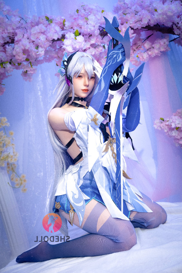 167cm/5ft7 D-cup Silicone Head Cosplay Sex Doll - GuXiaoYu, ROS Availa SHEDOLL